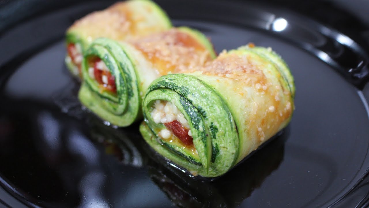 CANELONE DE ABOBRINHA | RECEITA LOW-CARB