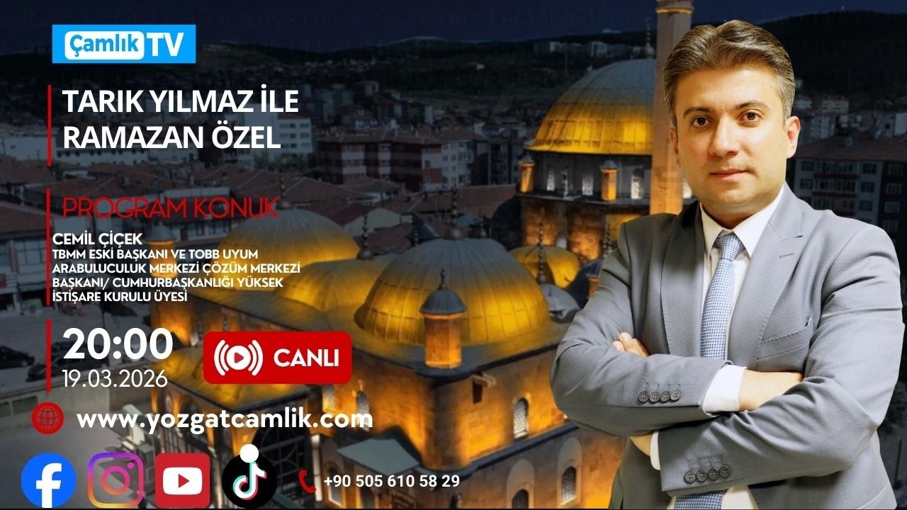 TARIK YILMAZ İLE RAMAZAN ÖZEL I PROGRAM KONUK l CEMİL ÇİÇEK