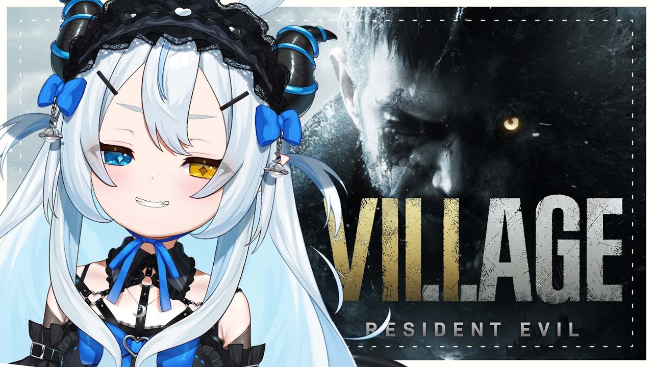 【RESIDENT EVIL VILLAGE】 Peek-a-Boo!! Tiny demon in a big castle!! 【Akugaki Koa】