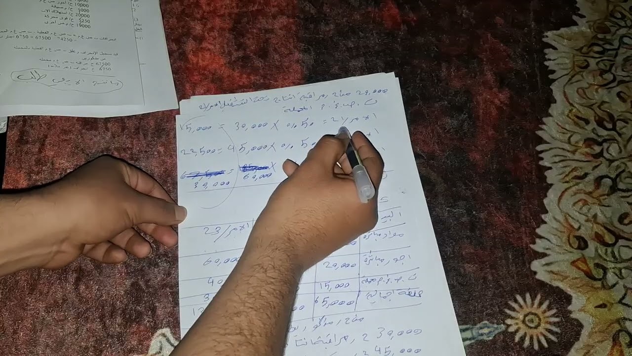 محاسبة تكاليف 2/نظام تكاليف الاوامر الانتاجيه (5)