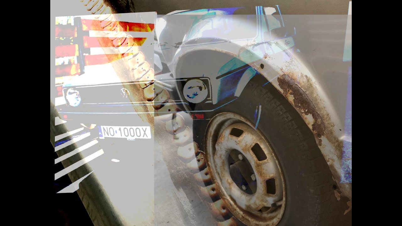 VW Golf I z 81r Rok po mojej blacharce,Pas przedni, Reperaturki tylnych błotnik&oacute;w i lutospawanie