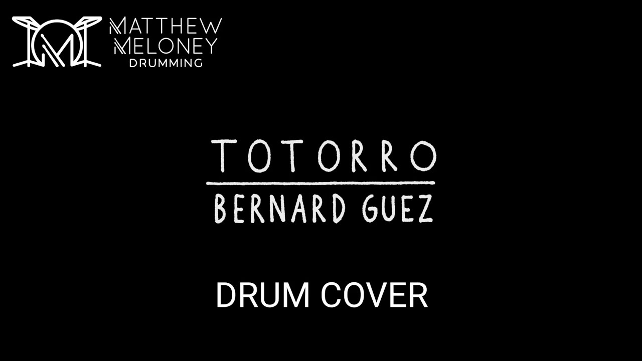 Drum Cover of Bernard Guez by Totorro. Original drums removed using Moises App.