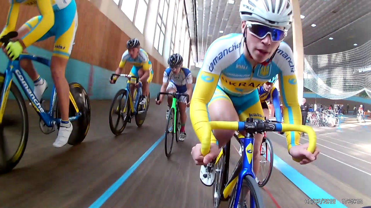 Elimination race track cycling Ukraine SKA 15-20.02.2018