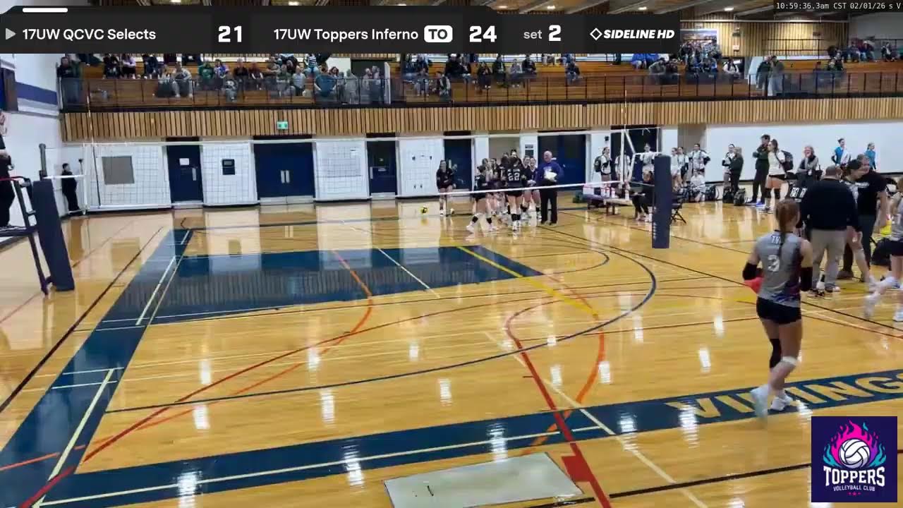 17UW Toppers Inferno vs. 17UW QCVC Selects (2026.02.01)