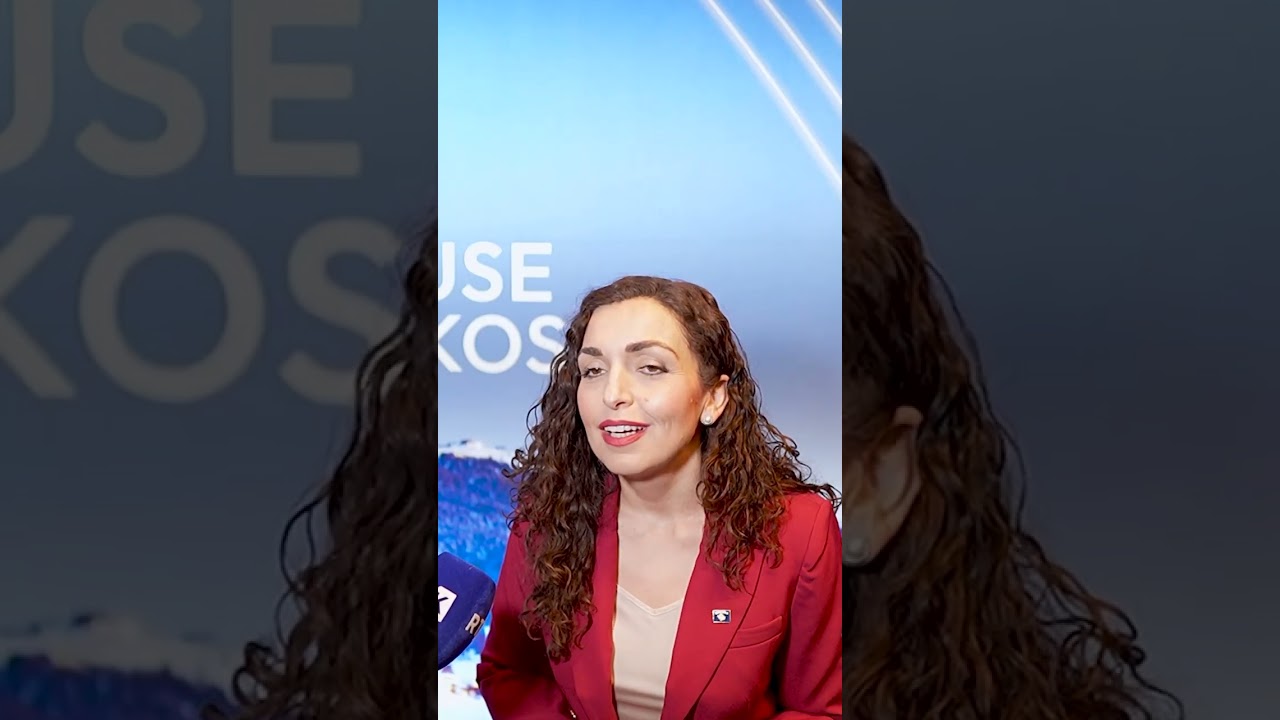 Intervista për Radio Televizionin e Kosovës në Davos, Zvicër - 22.01.2026