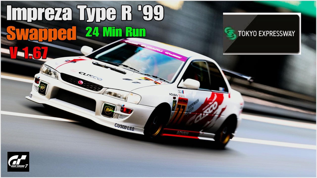 GT7 Tokyo 600 '99 Impreza Swap Build V 1.67