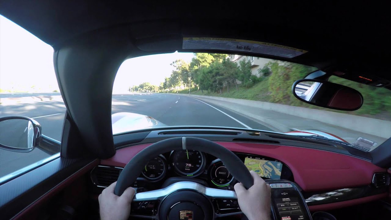 Porsche 918 Spyder Weissach POV