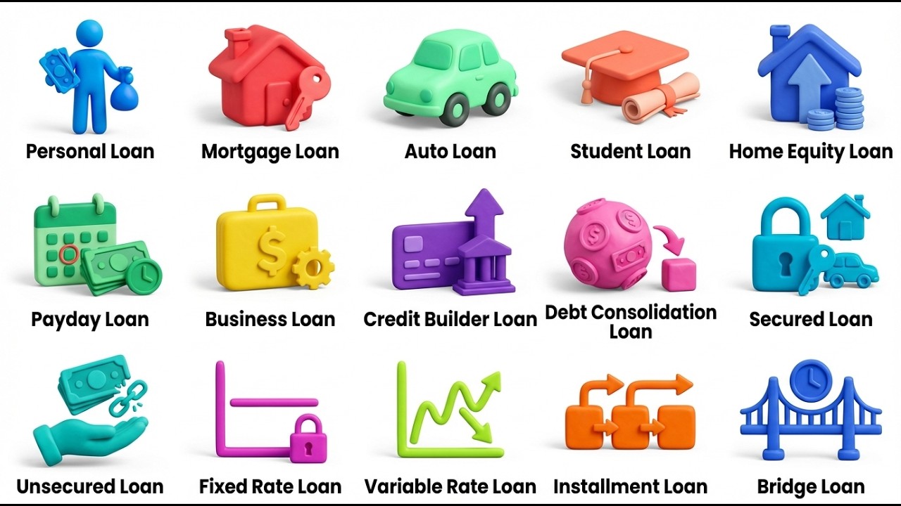 Every Type of Loan Explained in 6 minutes