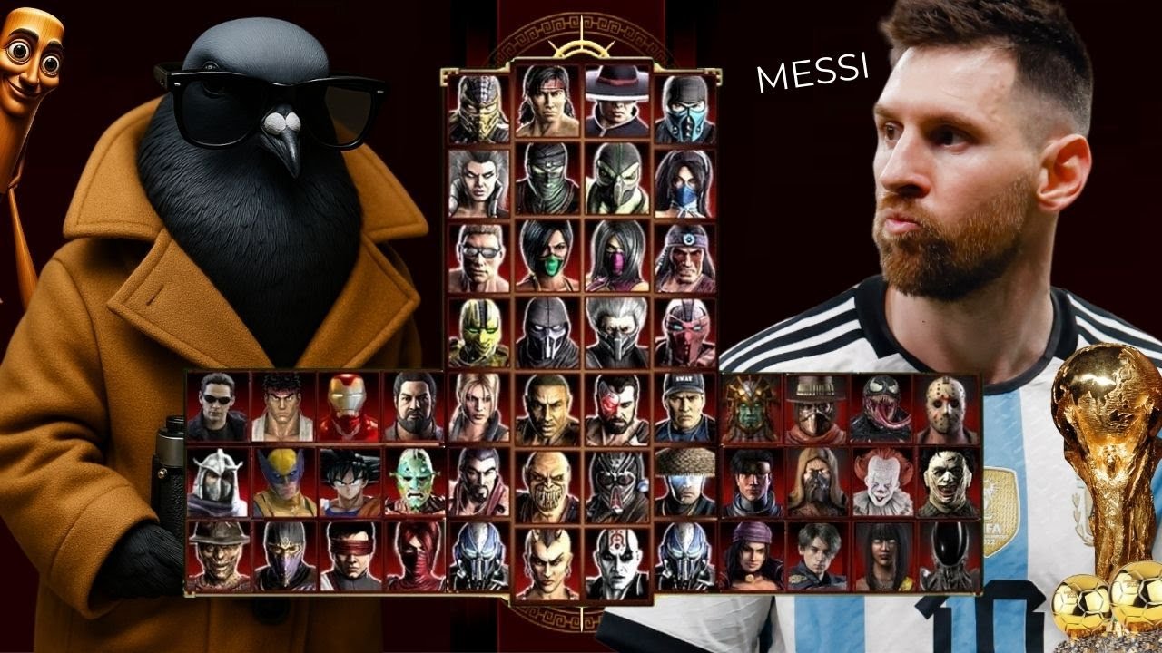 Mortal Kombat 9 - SPIJONIRO GOLUBIRO & MESSI - Expert Tag Ladder - Gameplay @(1080p) - 60ᶠᵖˢ ✔