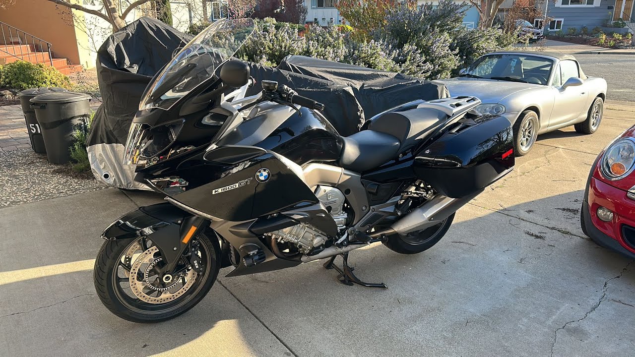 First ride on my new 2016 BMW K1600GT