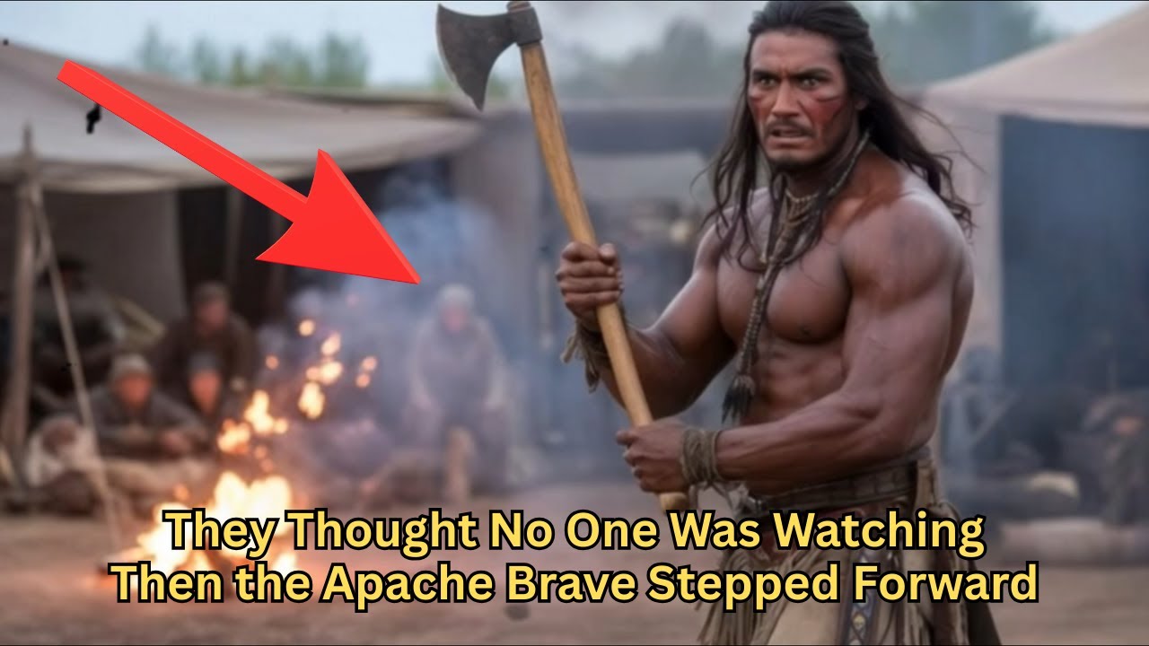 APACHE BRAVE SEES WHITE WOMAN BEING TORTURED BY RAIDERS… AND UNLEASHES HIS WRATH!