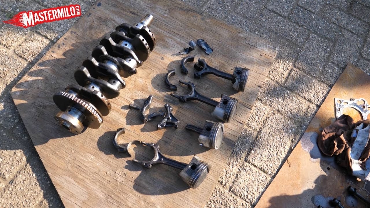 Opgeblazen motor demonteren & hoe werkt een motor?