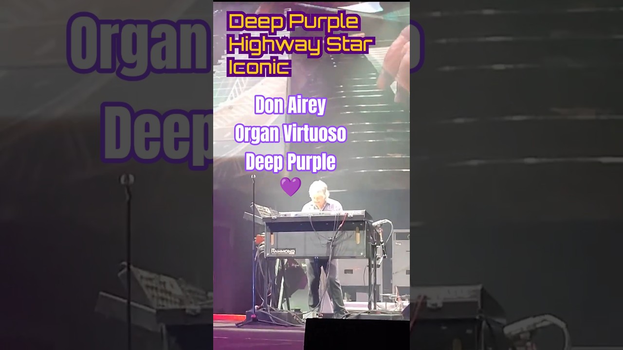 Deep Purple Don Airey on Highway Star live Stuttgart 2022 short #highwaystar #live #shortsfeed