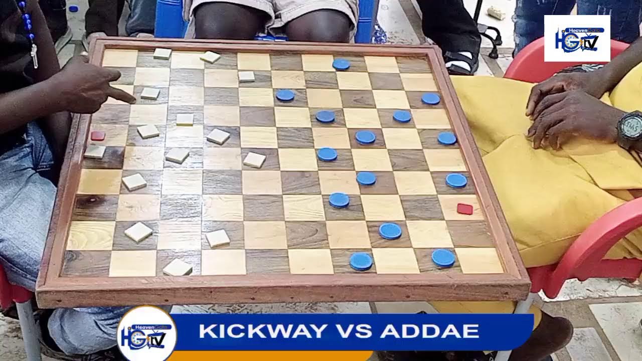 KICKWAY VS ADDAE AT DANSOMAN DRAUGHTS ASSOCIATION ARENA