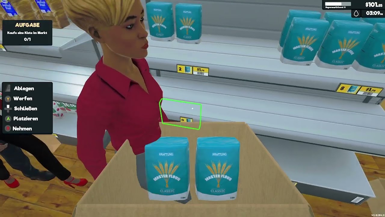 Supermarket Simulator : Billig Das Willig , Ist der Laden der Straße würdig ? (Folge 1)