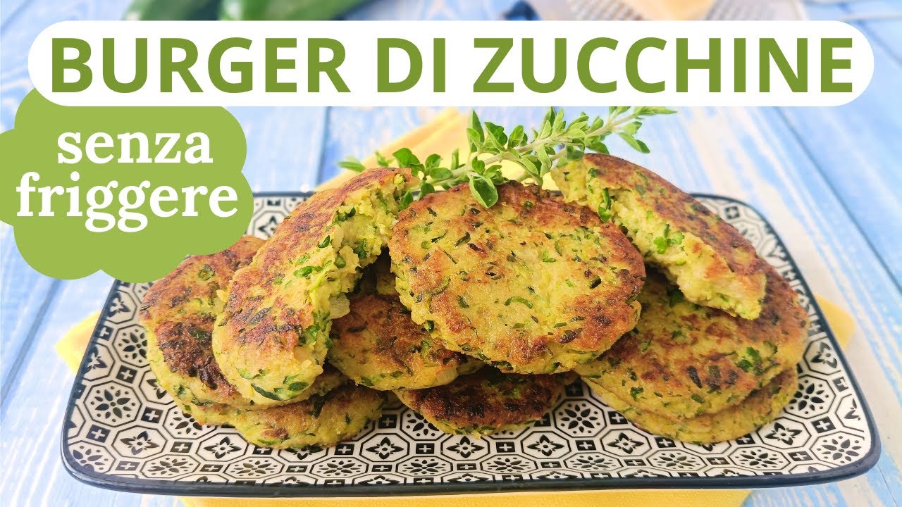Burger di zucchine in padella ricetta facile salvacena