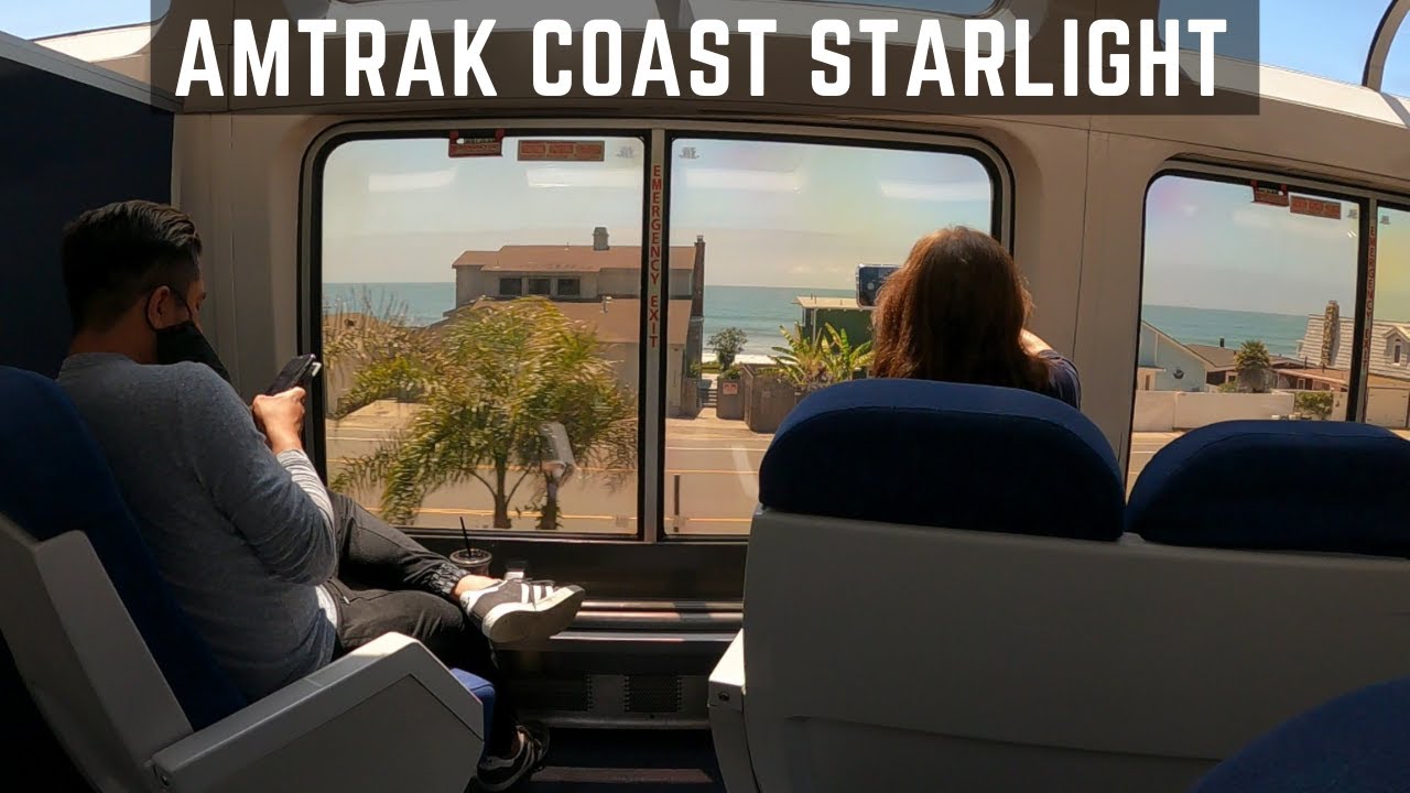 30 Hour Train Ride From Downtown Los Angeles to Portland Oregon Via the Amtrak Coast Starlight | USA