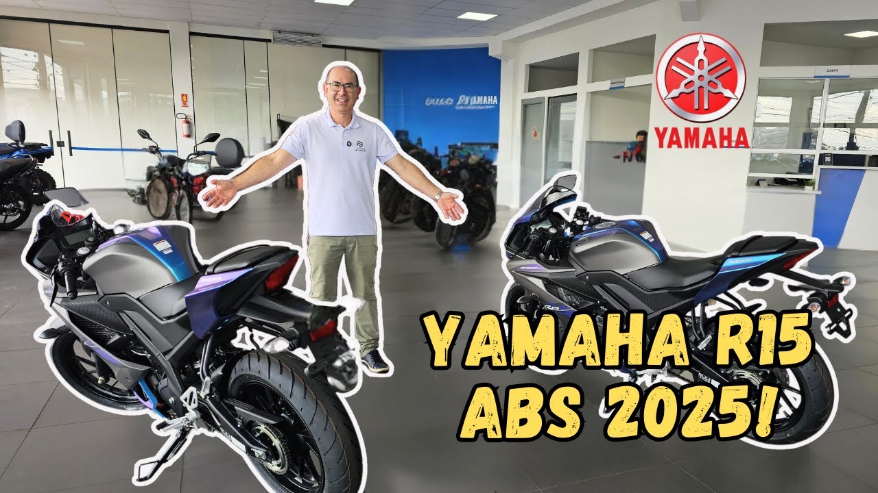 A Esportiva MAIS BARATA DO BRASIL | Yamaha R15 ABS 2025 !