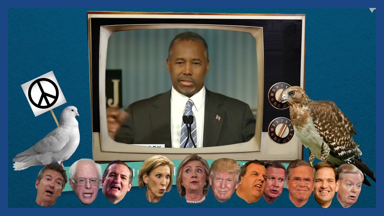 Hawks and doves: an animated guide to 2016 candidates' foreign policy views