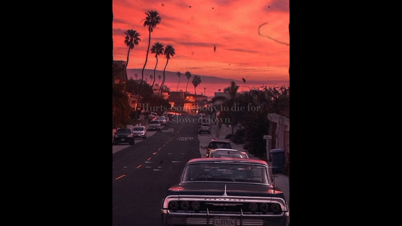 Hurts-somebody to die for | slowed down | audio edit