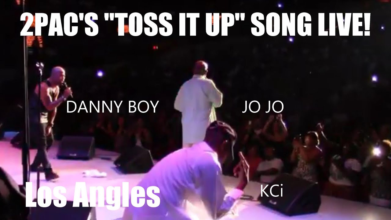 2pac TOSS IT UP Song Live By Danny Boy, Jodeci, Kci & JoJo, No  Aaron Hall LA