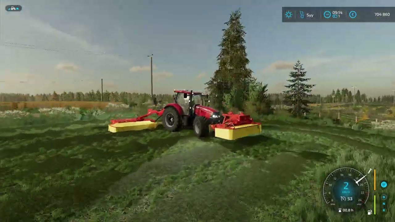 Fs22 niittoa jokitie