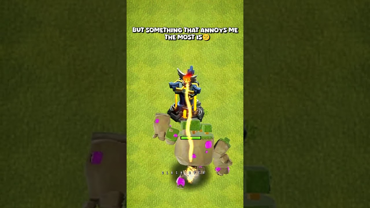 The only thing it needs to be a super golem 🥶