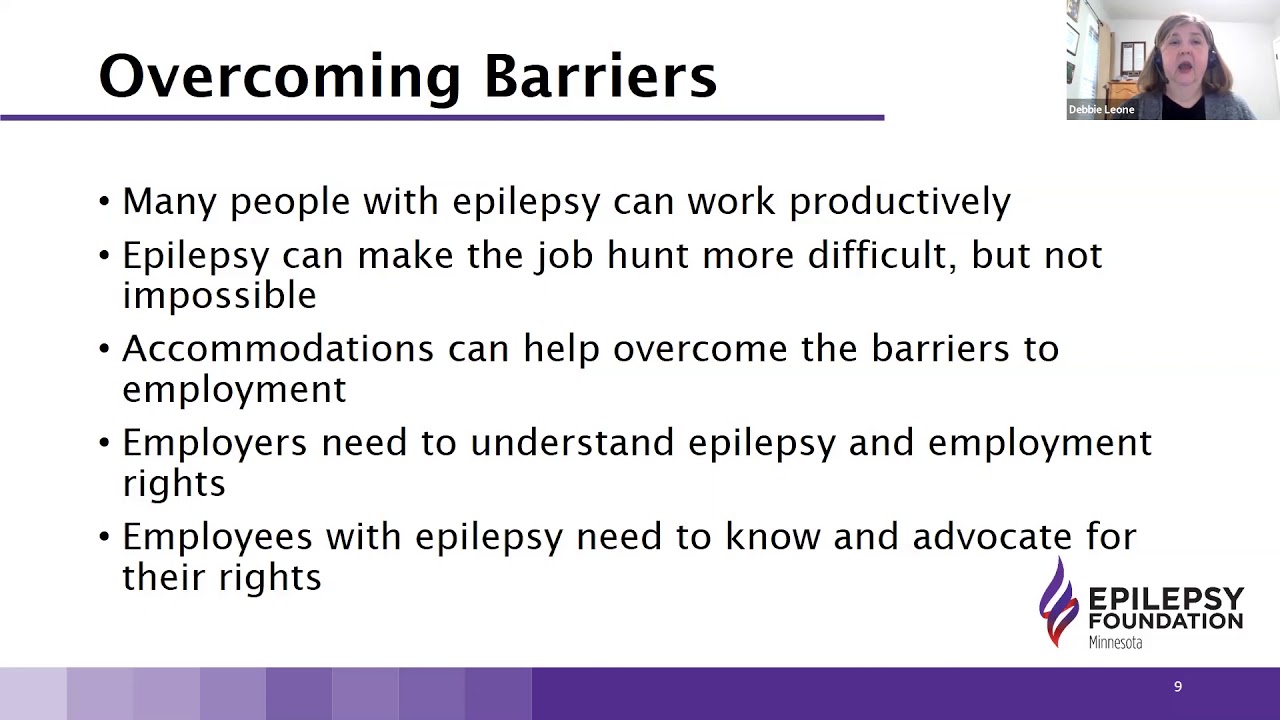 Job Seeking for People with Epilepsy