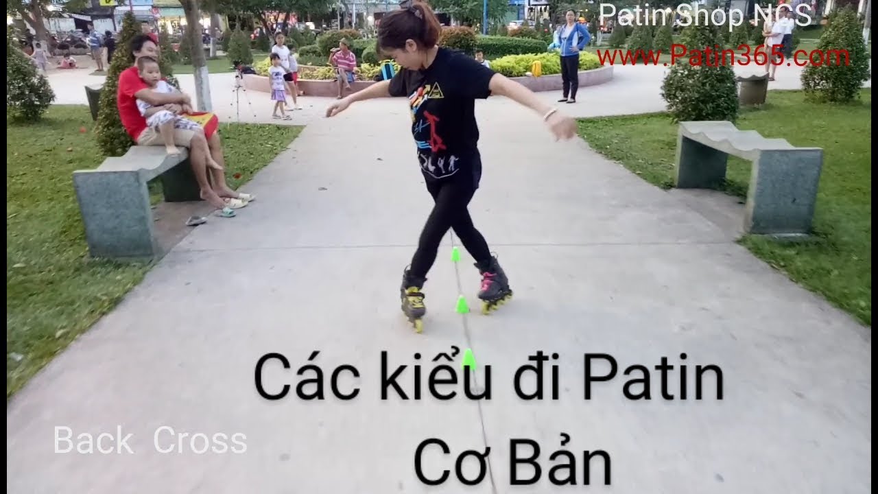 Hướng Dẫn Trượt Patin  Cơ Bản  P.1 - Basic slalom www.patin365.com