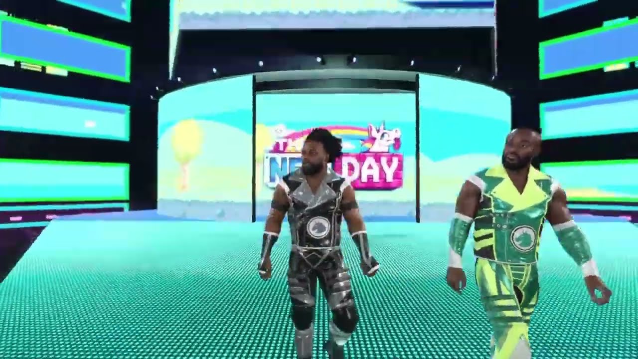 WWE 2K25 - NEW DAY HEEL ENTRANCE🖤🦄👎🏻