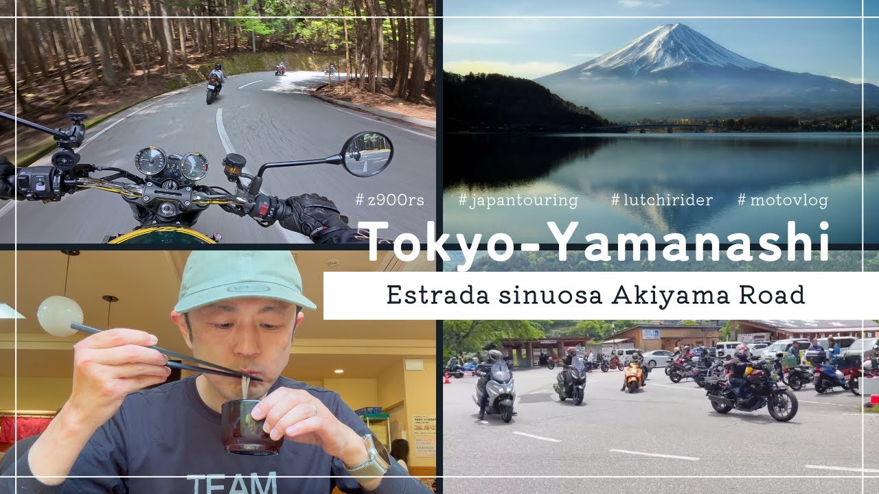 Z900RS: Explorando os Alpes Japoneses | Akiyama Forest Road Ep.127
