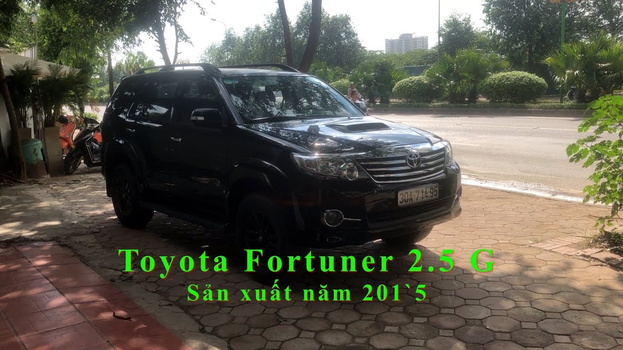 Bán xe Toyota Fortuner 2.5 G sản xuất năm 2015