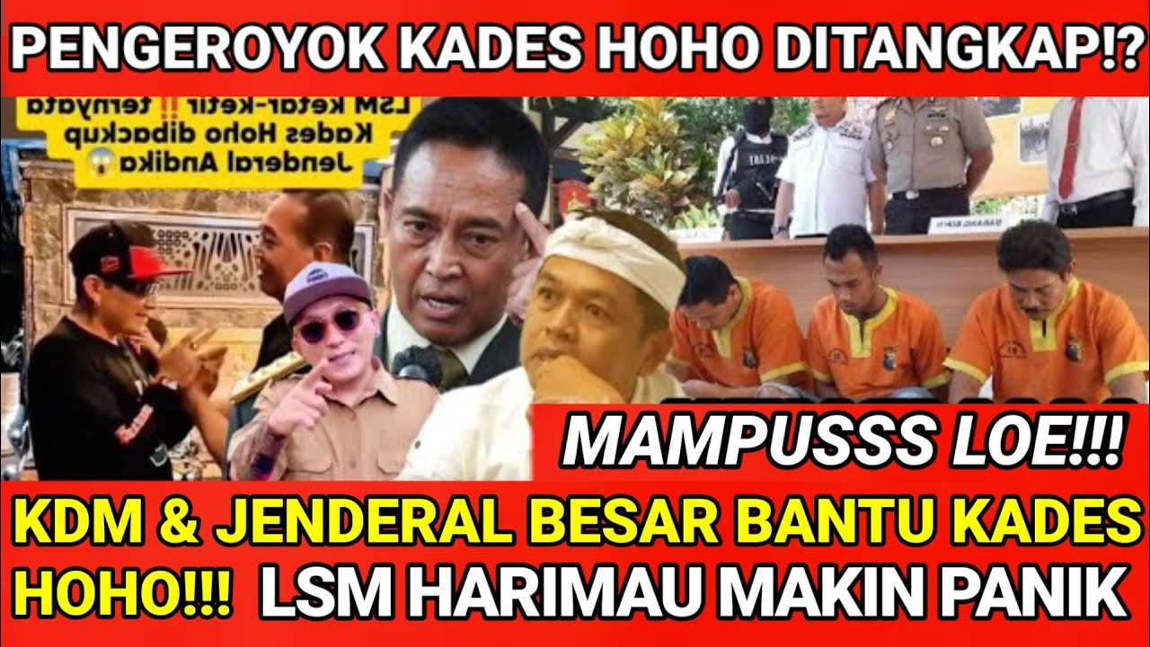 MAMPUSSS‼️ OKNUM LSM PENGEROYOK KADES HOHO DITANGKAP!? KDM & JENDERAL BESAR BANTU KADES HOHO!