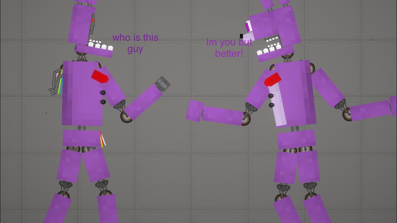 withered bonnie meets unwithered bonnie *part 1*
