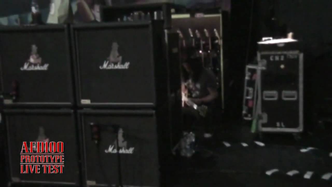 AFD100 - Sound check at Bataclan, Paris
