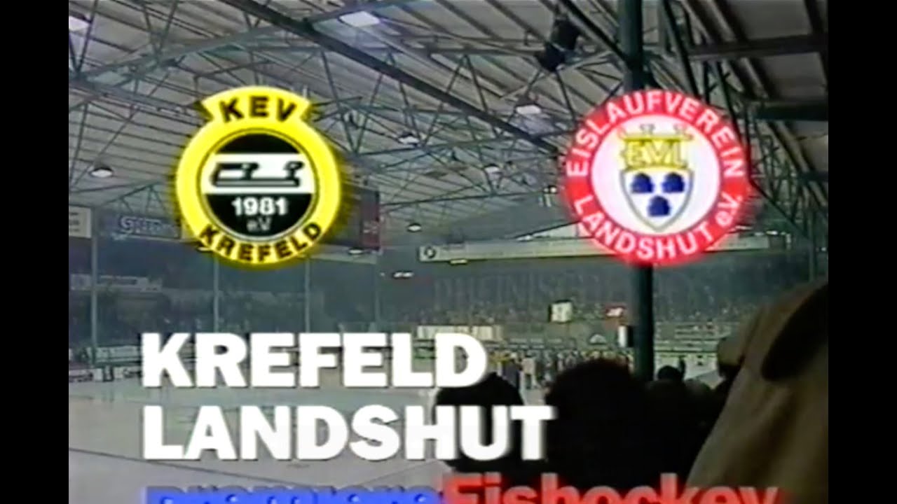 Krefeld Pinguine - EV Landshut | 21.01.1996, 43. Spieltag | DEL 1995/96