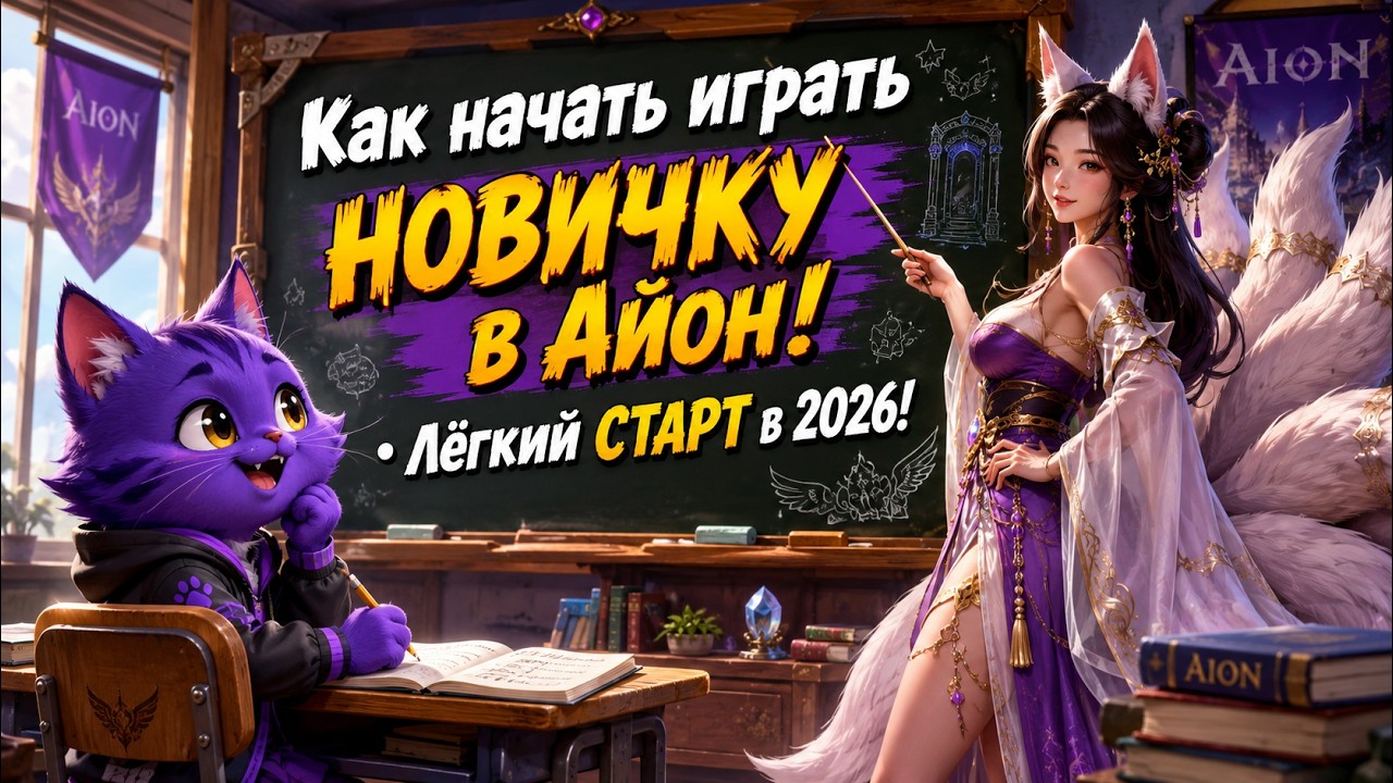 Как начать играть НОВИЧКУ в Айон! &bull; Лёгкий СТАРТ в 2026! &bull; Aion Classic 5.0