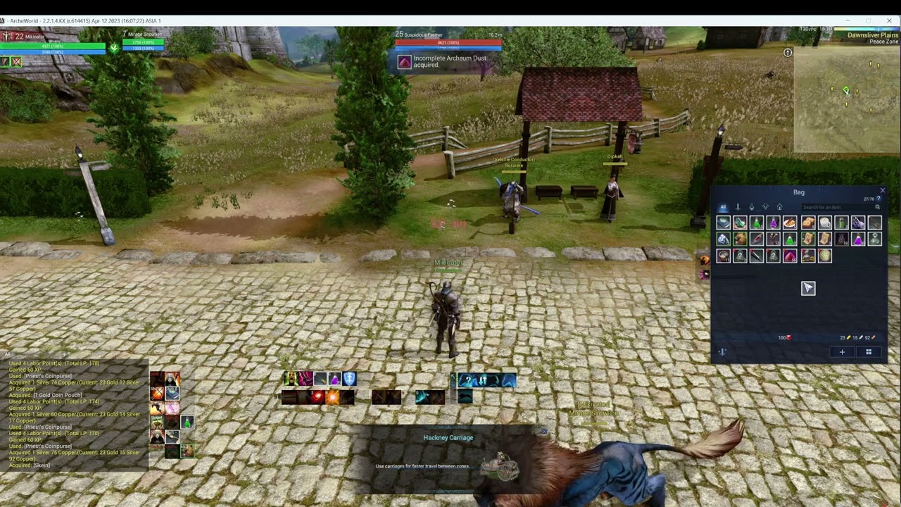 Archeworld - Full Version - Lvl 20-31 + Gearscore 10k in 2hrs 30 mins from only Main Quest.