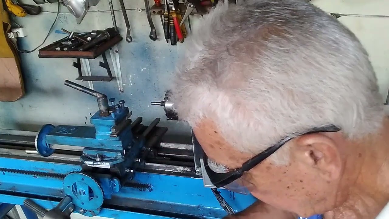 melhoria do meu torninho para fazer rosca com  gabarito simpres e rápido