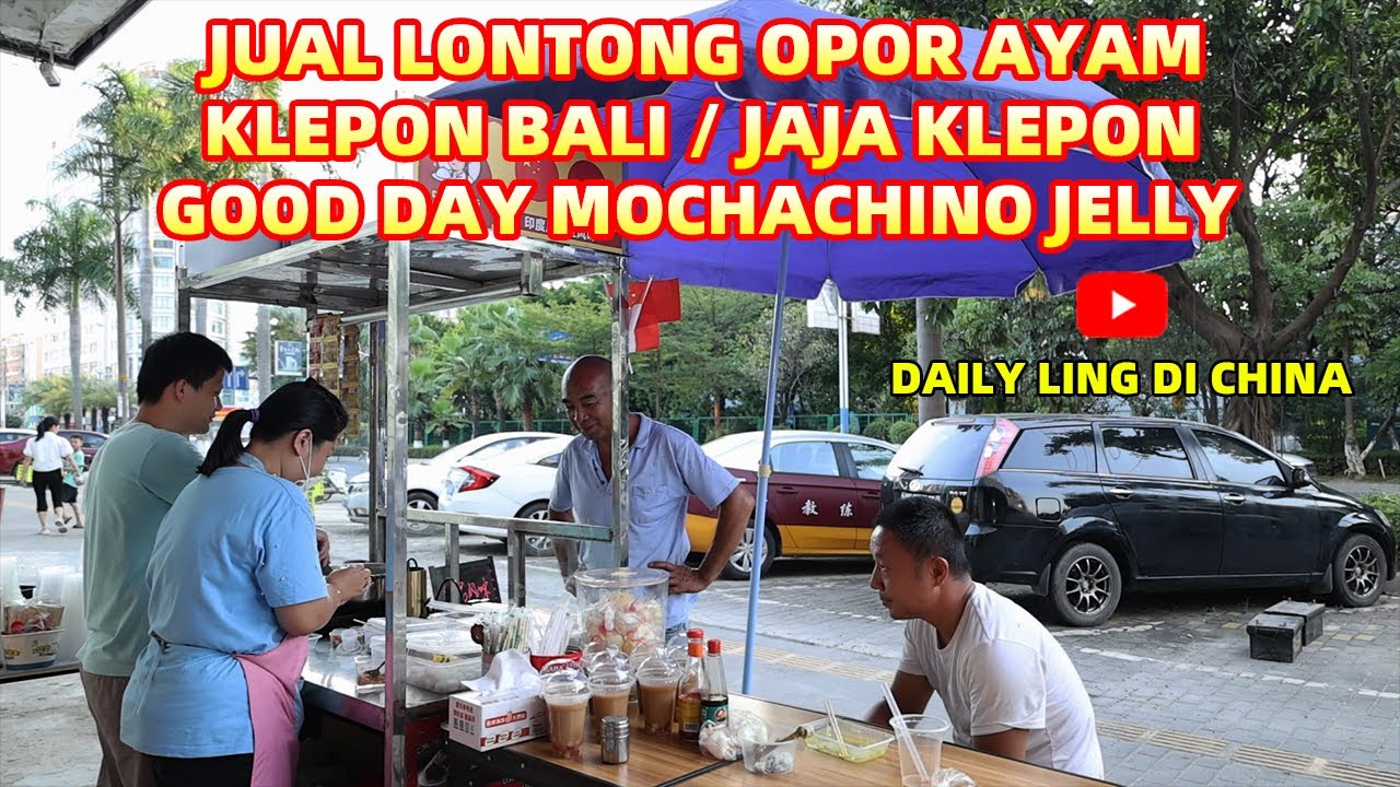 JUAL LONTONG OPOR AYAM , KLEPON BALI , ASIKNYA HARI INI DITEMANI SUAMIKU JUALAN , BANYAK YANG BORONG