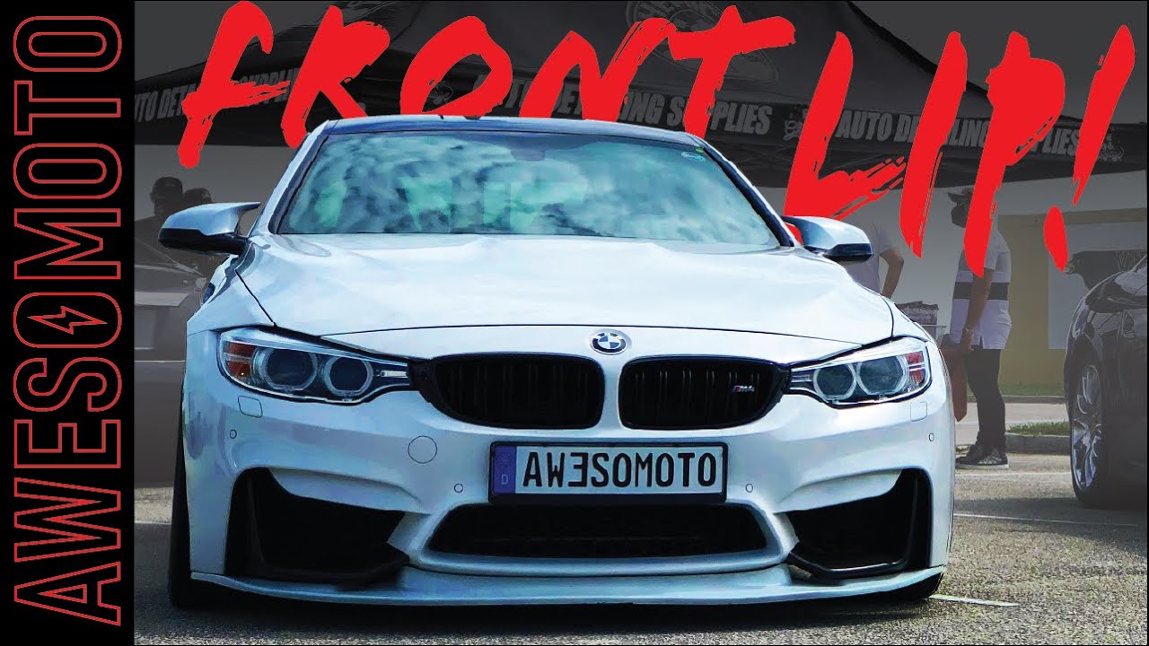 Vlog 22 - BMW M4 Front Lip (Color Matched Alpine White)