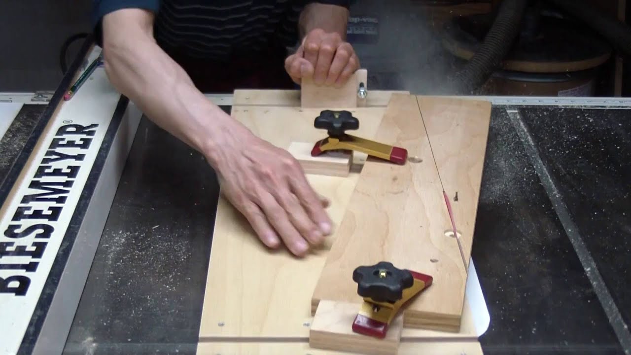 Four-side tapering jig