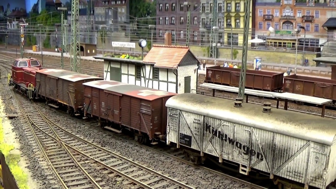 Modellbahn H0 Realistik: Rangier- und Güterzugverkehr in Eschwege/West