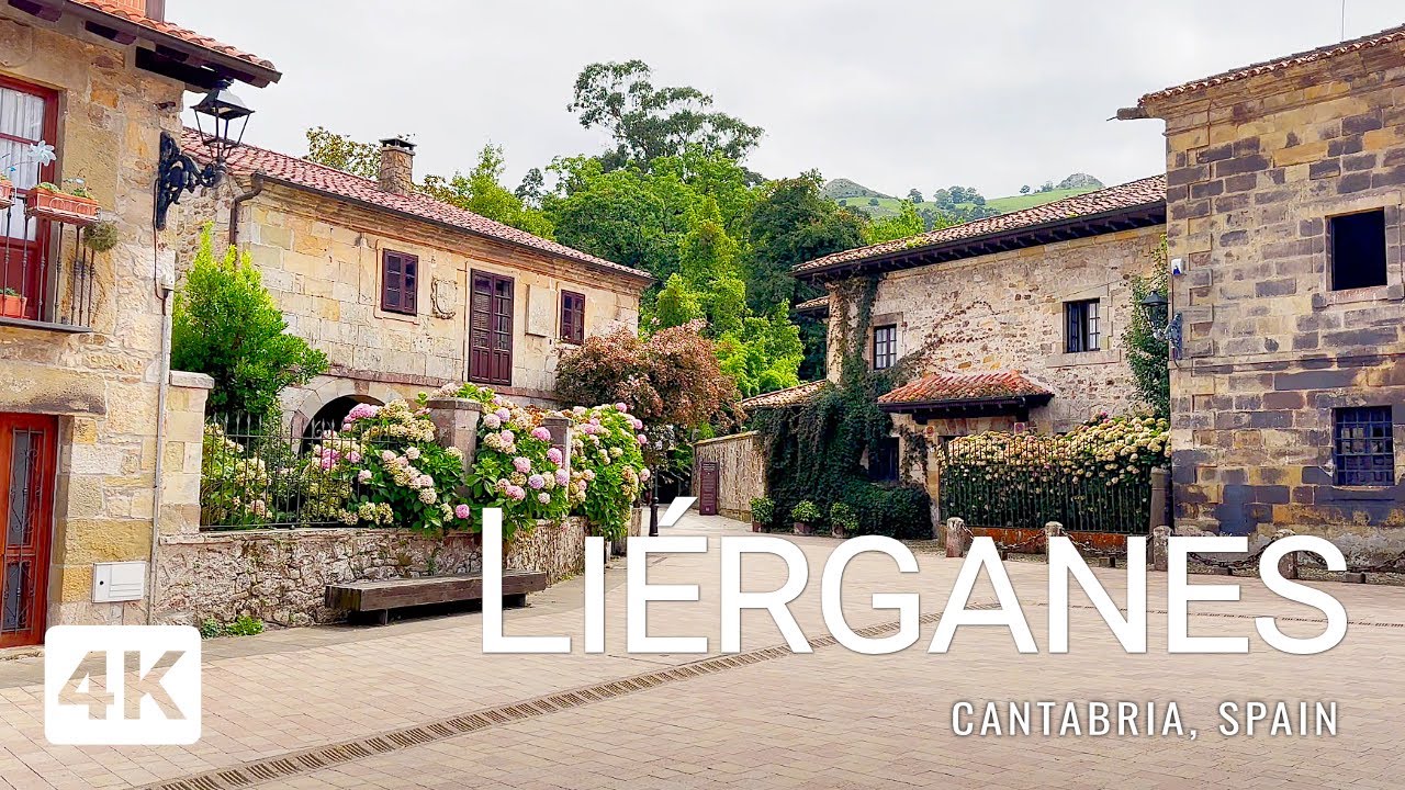 Exploring the picturesque town of Liérganes, Cantabria | Travel to Spain | Walking tours [4K]