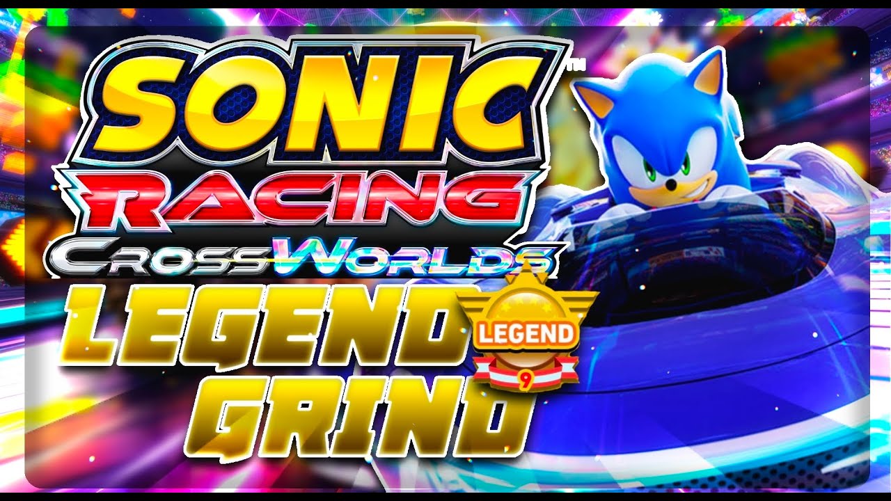 🔴Legend Jank Rank Up | Sonic Racing Crossworlds LIVE🔴