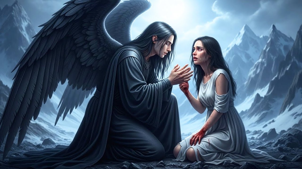 🖤 O Anjo Caído Se Ajoelhou Diante Da Humana E A Tornou Sua Única Fraqueza