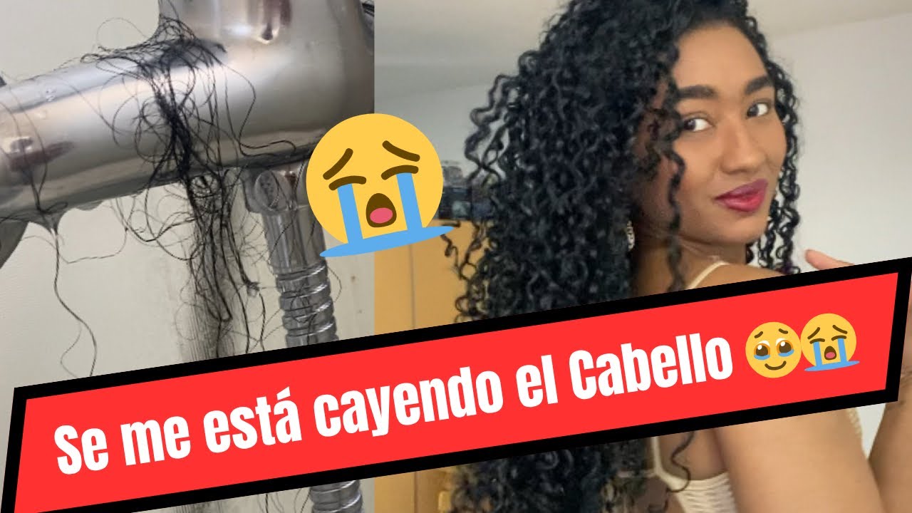 Se me cae demasiado el cabello 😩/ ¡ayudaaa!