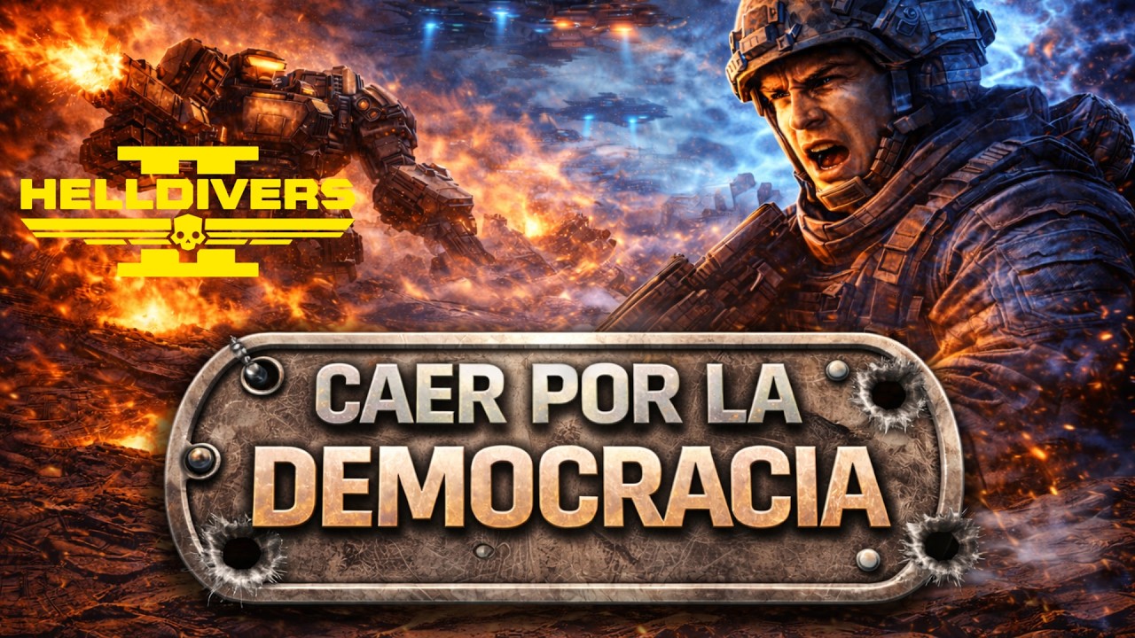 CAER POR LA DEMOCRACIA 💥 Himno de Guerra Sci-Fi