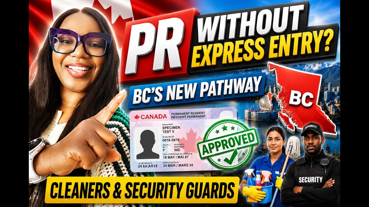 Canada Just Opened a PR Pathway Nobody Expected || Cleaner & Security Guards in BC Qualify