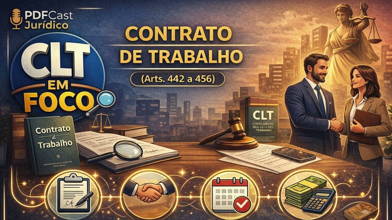 O Contrato Individual de Trabalho | Arts 442 a 456-A da CLT | Podcast #11